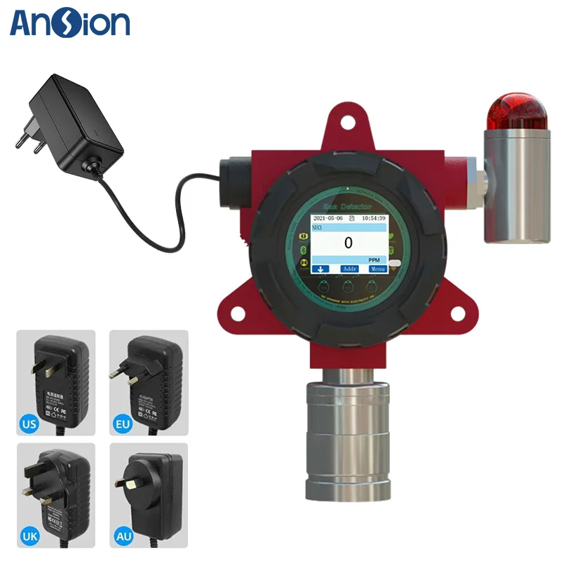 Ammonia Gas Detector 0-100PPM High Precision Fixed NH3 Dectector Industrial Explosion proof Gas Detector - Image 4