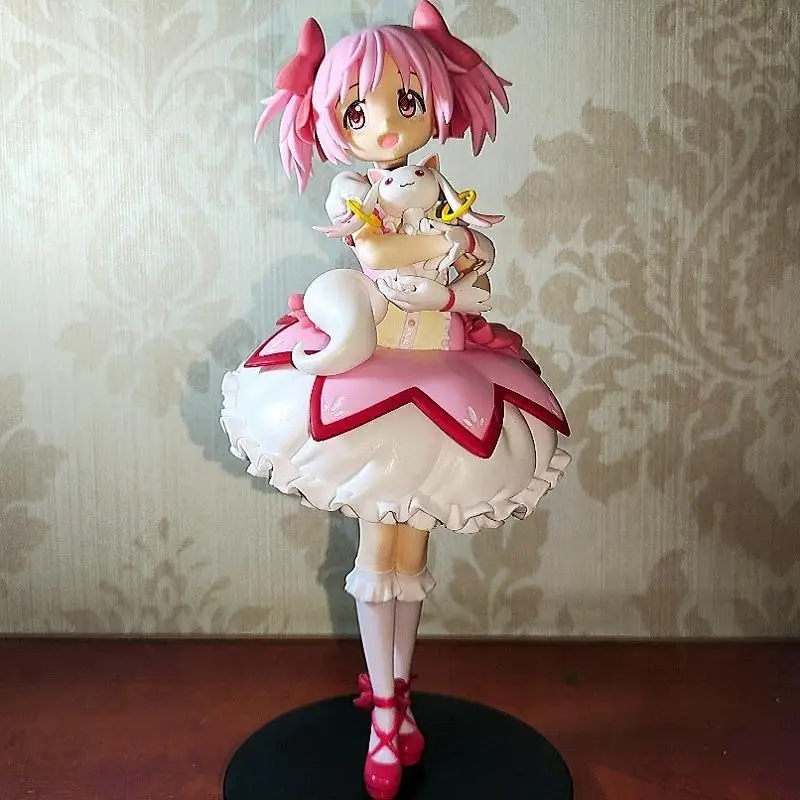 

Puella Magi Madoka Magica Magic Girl Cartoon Aniem Figure Model Kawaii Collection Action Model Decor Statue Dolls Kids Gift Toys