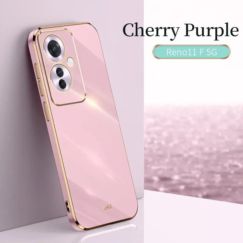 Enhanced Shockproof Plating TPU Silicone Bumper Soft Back Cover