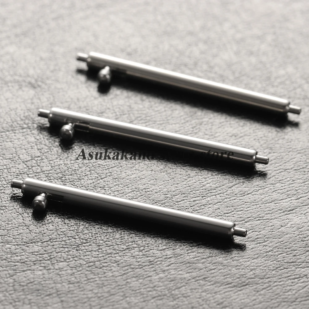 Quick Release Watch Band Spring Bar Set - 20 High-Durability Metal Spring Link Pins, Various Thicknesses and Sizes