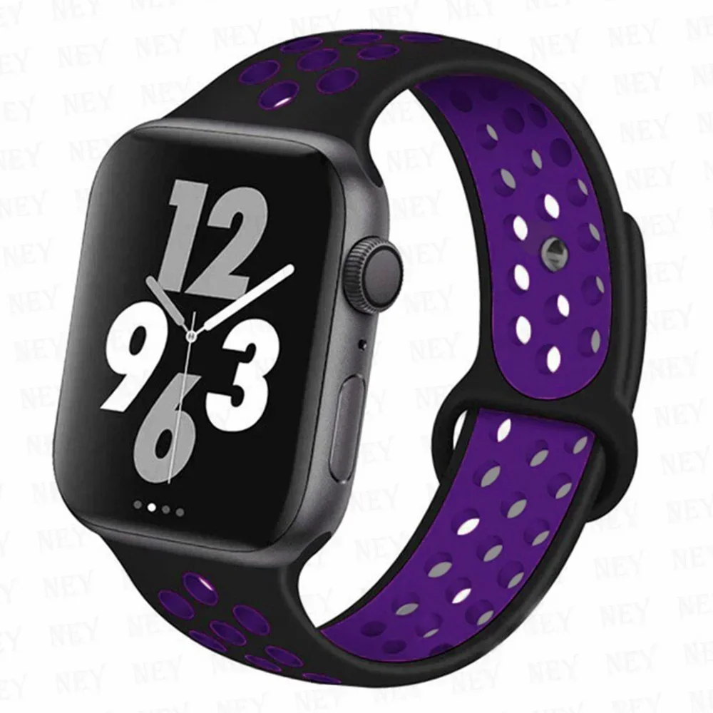 Vibrant Silicone Sport Strap for Smartwatch – Pride Edition Bracelet