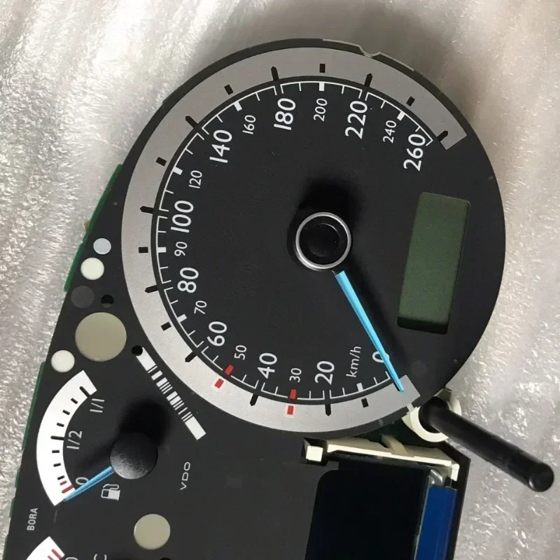 R32 Instrument Scale Paper Blue Needle Pointer with LED Light for VW Bora MK4 Golf 4 R32 Meter 300km/h 1mm Hole Diameter car gauge meter,instrument cluster display