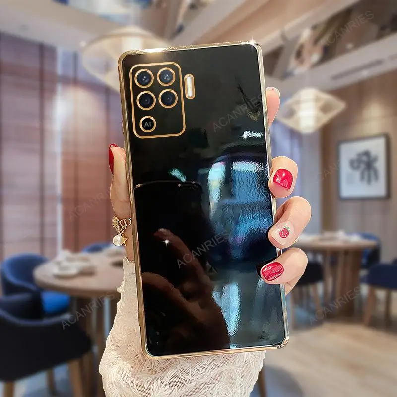 Luxury Plating Ring Holder Stand Silicone Back Cover