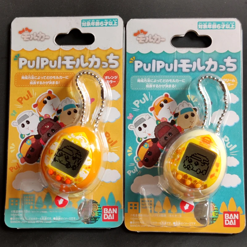 

Original Bandai Pui Pui Molcar Tamagotchi Anime Electronic Pet Machine Game Console Nostalgic Virtual Toy