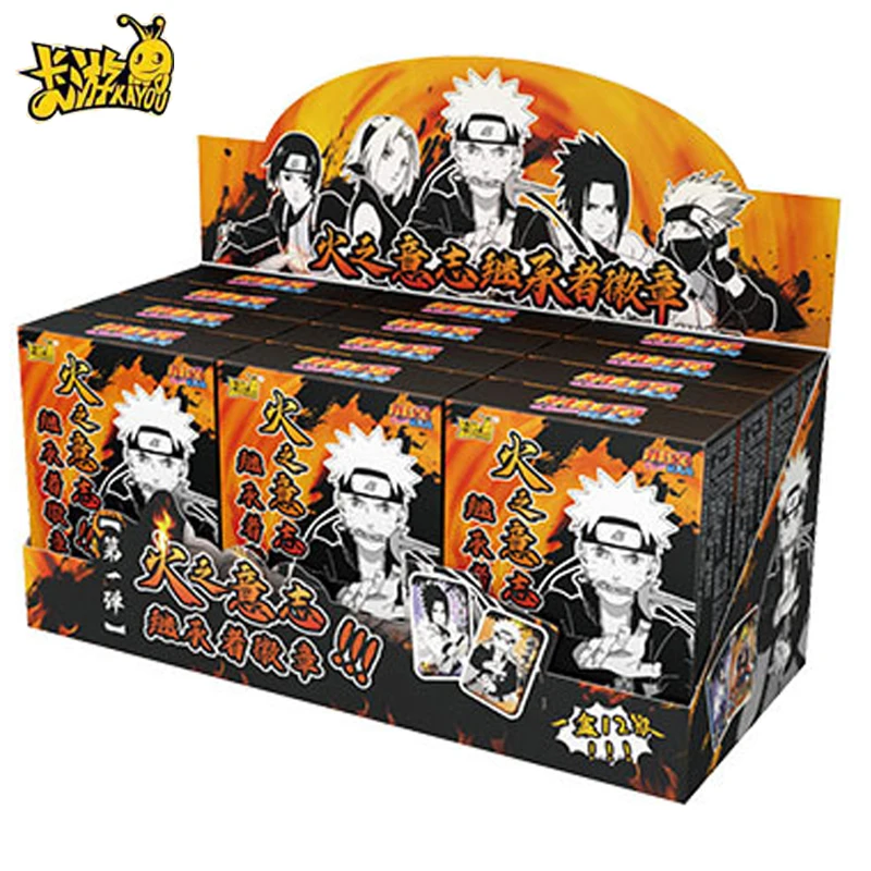 

Naruto The Will of Fire Successor Badge Collection Cards Anime Character Rare BR Hinata Tsunade Sasuke Collection Card Toy Gift