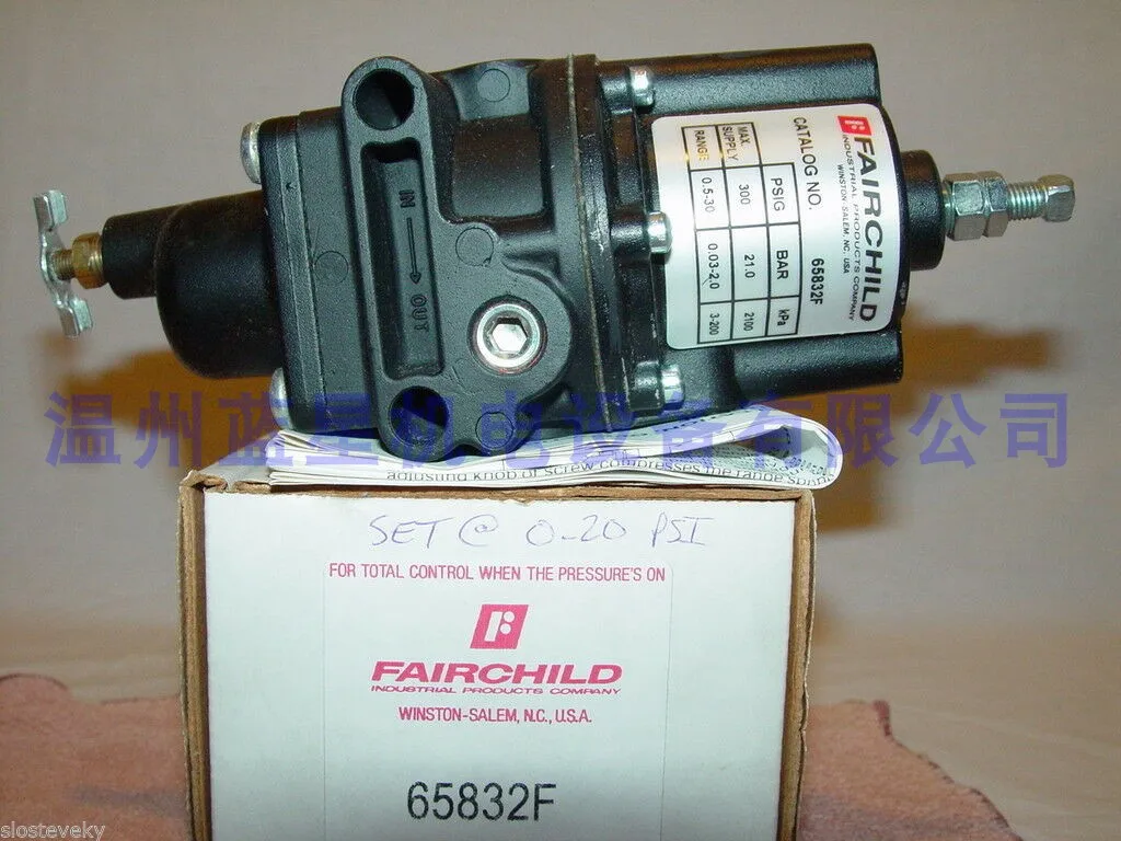 

New Genuine FAIRCHILD 65832f Pneumatic Control Valve