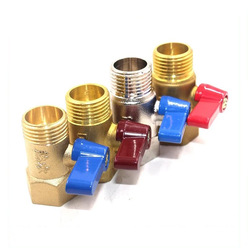 1/2 Pieds' Pouce (15/21) Robinet D'Eau En Laiton Double Premium, Résistant à La Rouille Et Au Gel 2x Raccords De Tuyau Gratuits Ebook Pour Jardin, Machine à Laver, Jardinière