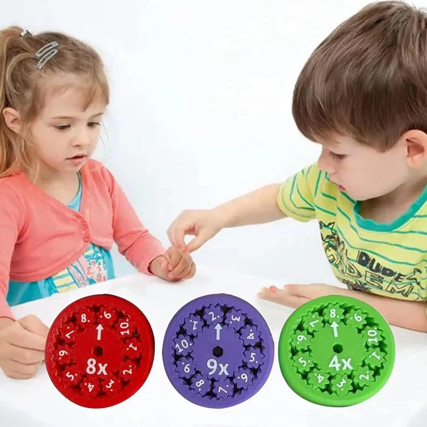 Math Fidget Spinners Educational Spinning Toys Learning Arithmetic Arithmetic Tools Addition Subtraction Multiplication Division 5