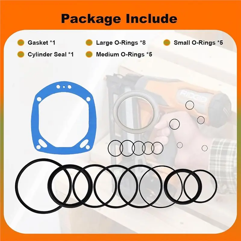 AB46-For -Bostitch N70, N79RH N79TP, N79WW N80 시리즈, N90, ORK11용 네일러용 유지보수 키트