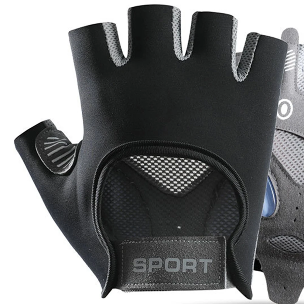 Fitness Gloves Men Dumbbell Exercise Sports Training Gloves Women Wrist Guard Half Finger Non-Slip Body Building Cycling