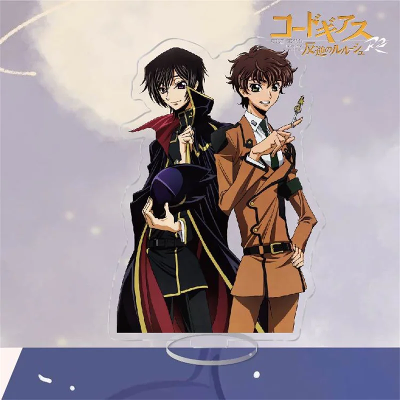 CODE GEASS Anime Figures Lelouch Lamperouge Acrylic Stands Kallen Stadtfeld  Character Model Plate Desk Decor Standing Sign Toys - AliExpress