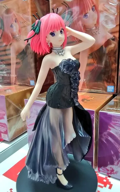 Anime Figure The Quintessential Quintuplets Nakano Miku Nino Ichika Yotsuba Kyunties Girl Pvc Banpresto Toys Model Gifts 2