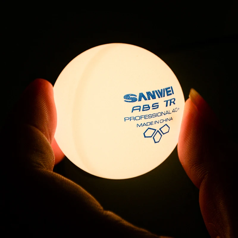 Table Tennis Balls 100pcs/pack SANWEI TR 3-Star 40+ Professional for Club Training