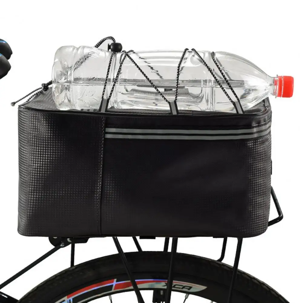 Bolsa para asiento trasero de bicicleta, portaequipajes para bicicleta de montaña, resistente al agua, accesorios de almacenamiento