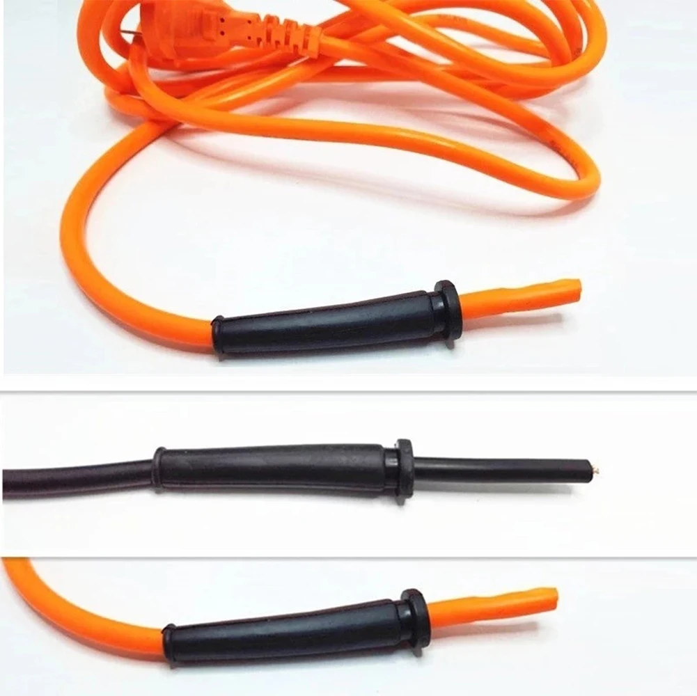 

5PCS 10mm Rubber Wire Protector Cable Sleeve Boot Covers For Angle Black Rubber Boots Protective Film For Electric-Drills Cable