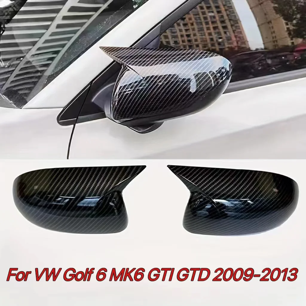 

2 шт., колпачки на боковые зеркала заднего вида для Volkswagen Golf 6 MK6 GTI GTD 2009-2013