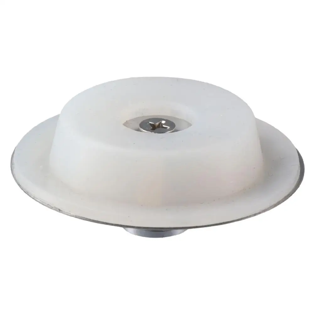 40mm Universal Bath Basin Plug Stainless Steel Rubber Sealing Ring Sink Water Blocking Plug Adjustable Bath Replacements Parts