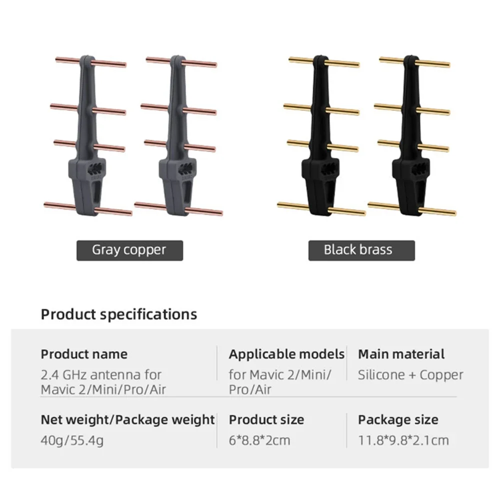 Antenna Yagi Antenna Booster Signal Range Extender Amplifier for DJI Mavic 2 Mini Pro Phantom 4 Pro 2.4Ghz Remote Control,drone accessories,signal booster antenna,drone antenna,drone signal booster