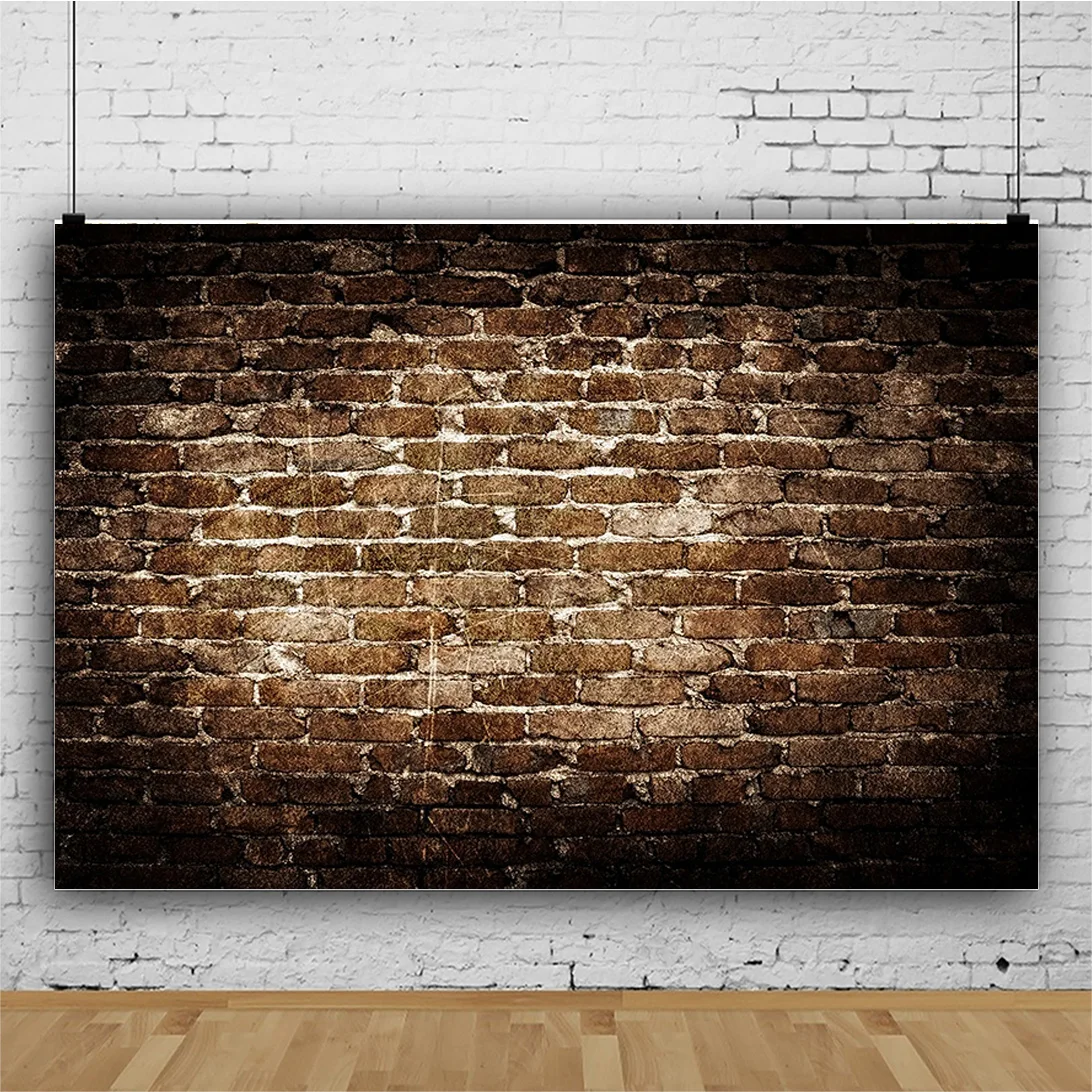 

ZHISUXI Brick Wall Vintage Backdrop Birthday Party Room Photography Photographic Background Kid Photo Studio Photophone ZH-01