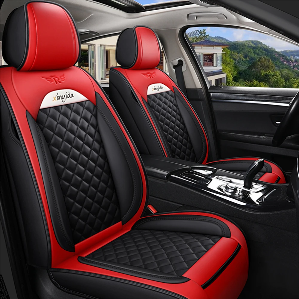 Universal Fit Car Seat Covers For Toyota Models - Full Set For Avalon, Camry, Corolla, RAV4, Yaris & Tacoma - Breathable Polyester