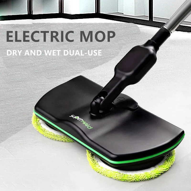Mops Floor Cleaning Electric Rechargeable Wireless Rotating