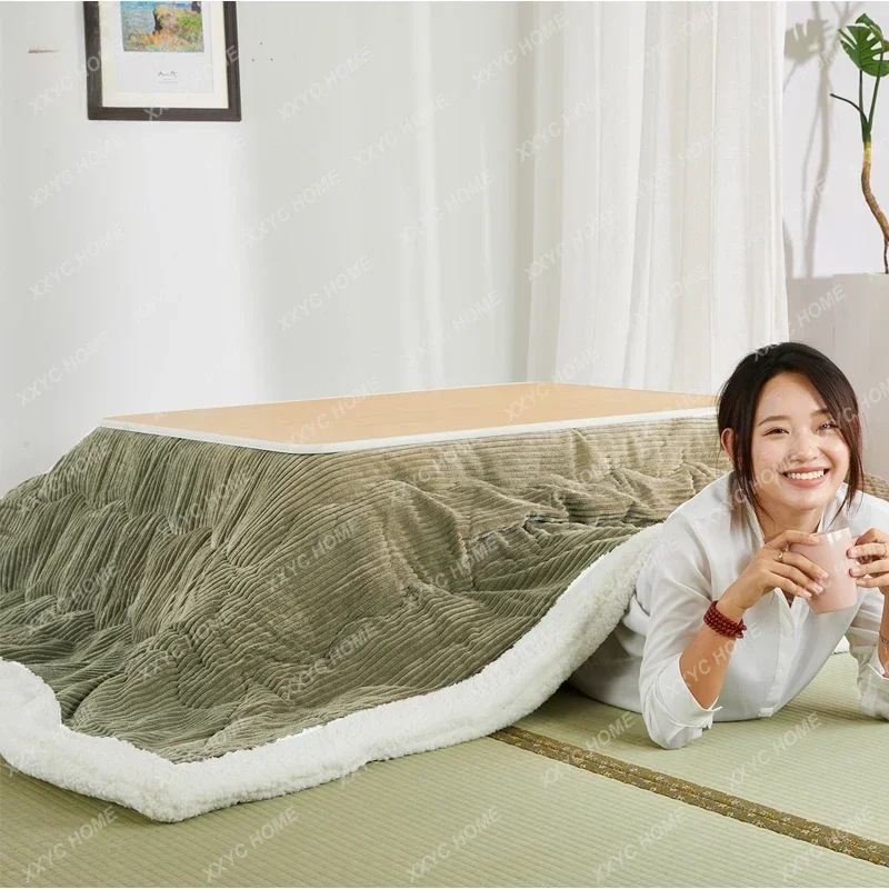 

Складной теплой кофейный столик с подогревом для хранения в японской комнате