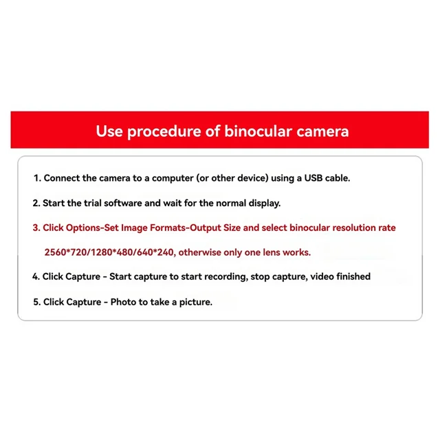 BTLIFE-100 Degree Camera Module OV9732 1MP 2.1Mm Dual Camera Module Manual Focus+Shell+Tripod For Winxp/7/8/10 Linux/Android 3