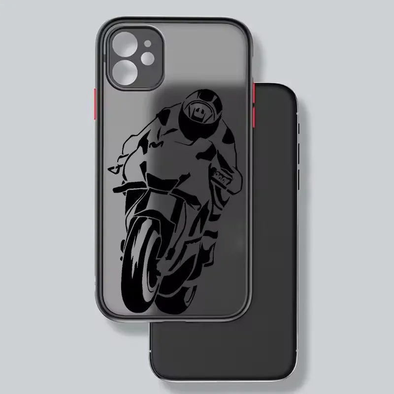 Cool Motorcycle Junior Phone Case - Air Shockproof Cover s