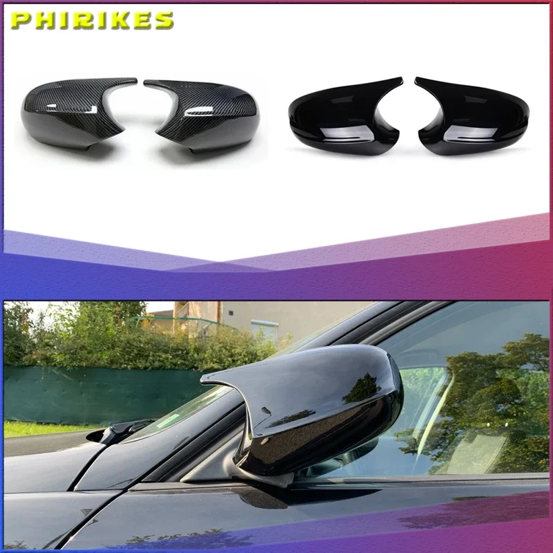 

Mirror Cover E90 Carbon Fiber/ABS Car Rearview Mirror Cap Cover Direct Replace For BMW E90 E91 2008-11 E92 E93 2010-13 LCI