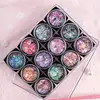 6/12pcs/set Body/Face/Eye Makeup Glitter Gel Eyeshadow Cream Star/Moon/Hexagon Nail Sequins Gel For Halloween Party Makeup YTR6# 3