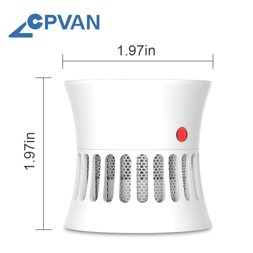 CPVAN  kouř detektor 85db řádný nezávislý oheň alarm domácí záruka systém udírny záruka ochrana kouř alarm senzor