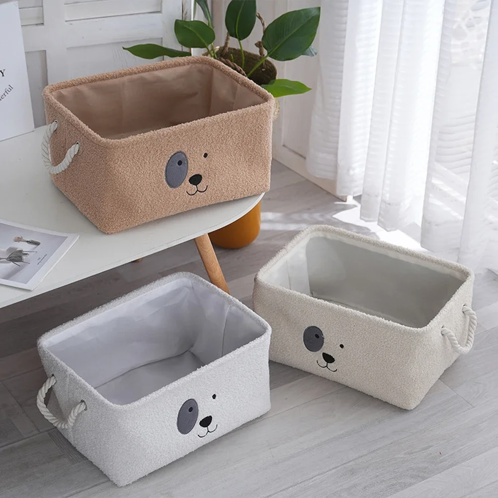 Plush Pet Storage Basket 1