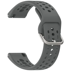 Premium Silicone Strap for Smart Watch - Durable Replacement Band Accessory (Space grey)