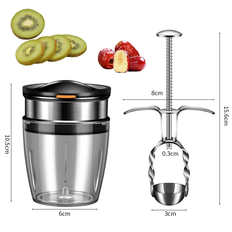 Strawberry Slicer Egg/Banana/Grape/Mushroom/Kiwi Chopper Stainless Steel Mini Fruit Slicer Cup Fruit Cutter Kitchen Gadget