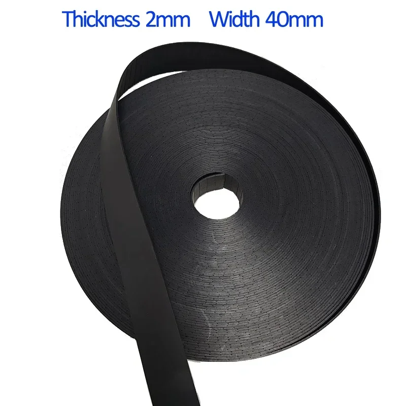 Flat Belts For Fitness Equipment Steel Wire Core Sturdy Transmission Belt Power Machine Elevator Belting Thickness 2mm,W 20~40mm 3