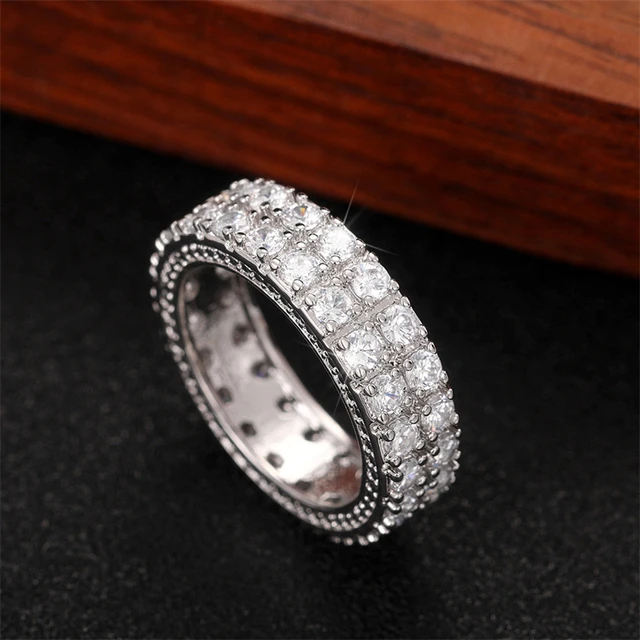 Stainless Steel Women Rings Handmade Jewelry Wedding Stackable Band Rings  Bague - AliExpress