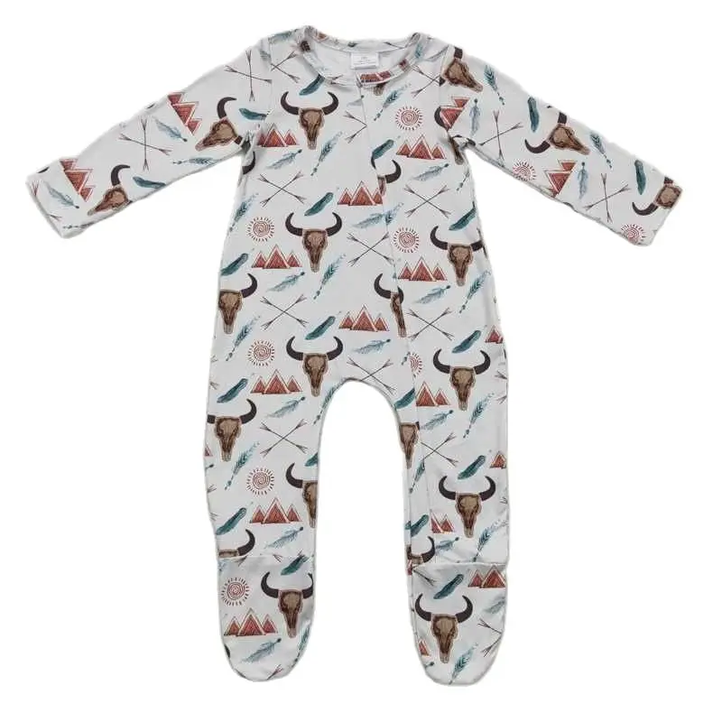 

Белый комбинезон Niutoushan с длинными рукавами