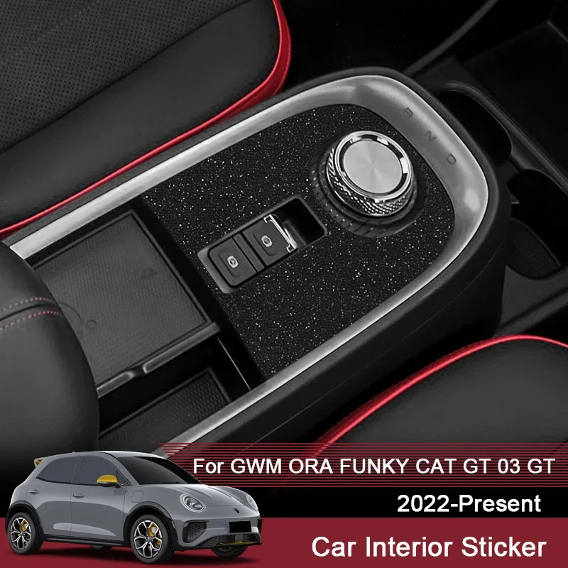 

Car Interior Sticker Lifting Window Panel Decal Gear Box Dashboard Protective Auto Film For GWM ORA FUNKY CAT GT 03 GT 2022-2025