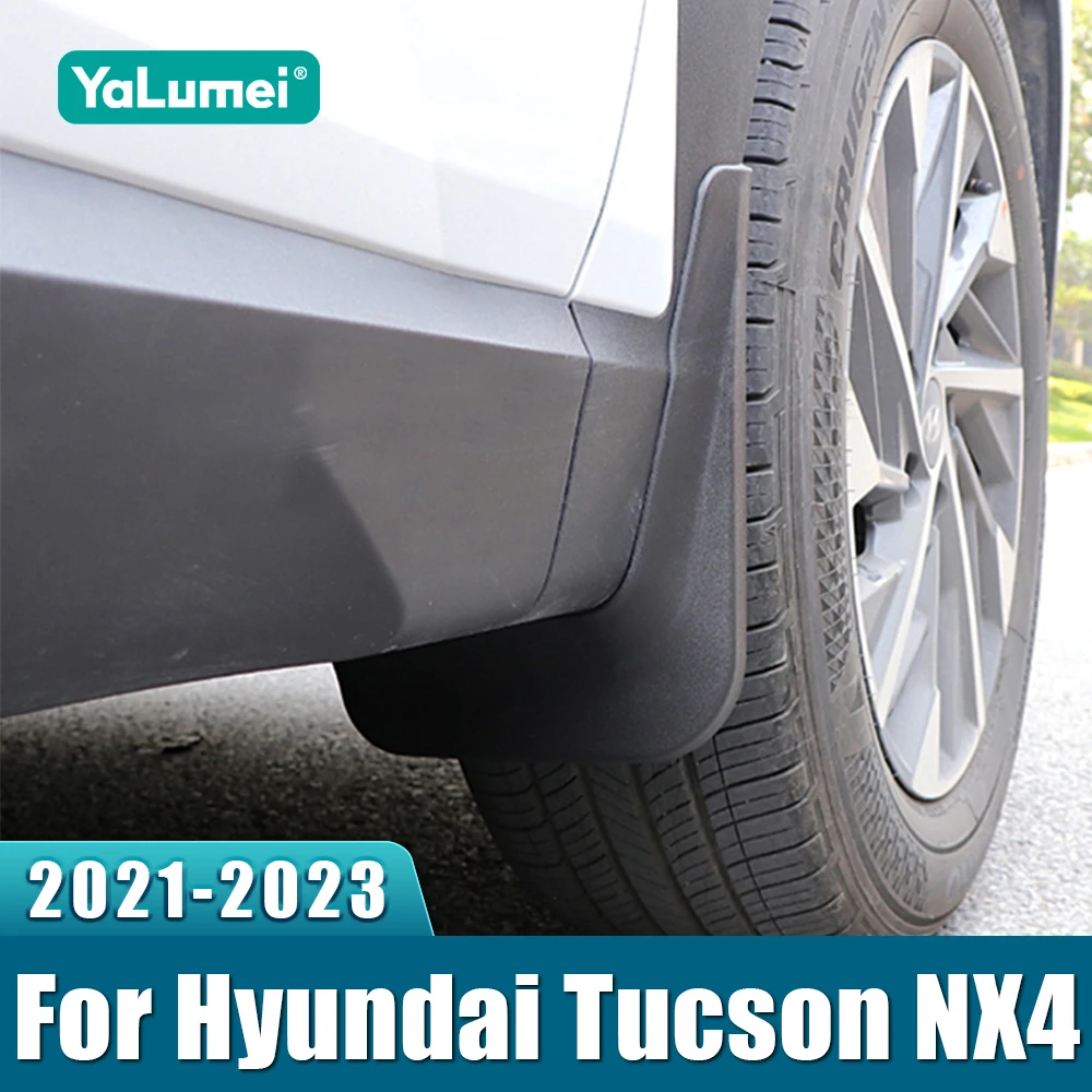 Hyundai Tucson Hybrid Car Mudguard Cover Guards - Front & Rear Fender Splash Protection Accessories
