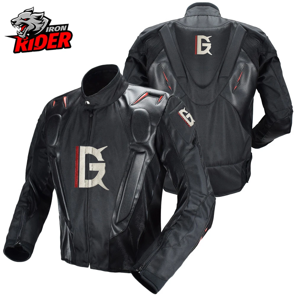 

Four Seasons Motorcycle Jacket Breathable Warm Motorbike Protective Clothing Anti Drop Windproof Motocross Jacket Warm Interior