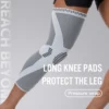 Knitted Nylon Sports Knee Pads Three-Dimensional Compression With Tightening Breathable Warm Men And Women'S Protective Gear 2