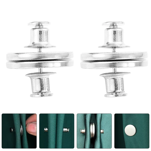 Curtain Magnets Closure Magnetic Buckle Tie Back Holdback Buttons Holder  Holders - AliExpress