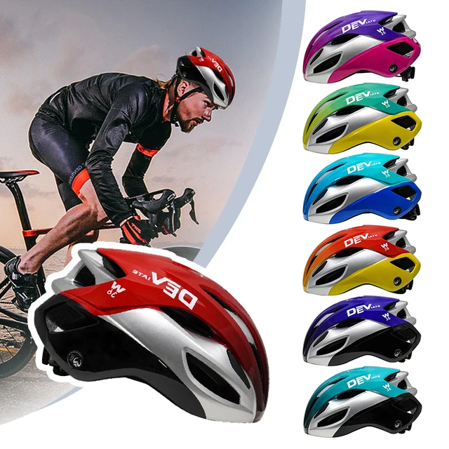 Road Bike Helmet Racing Outdoor Adult Sports Mountain Biking Equipment Special Helmet Men and Women Adjustable Riding Hat