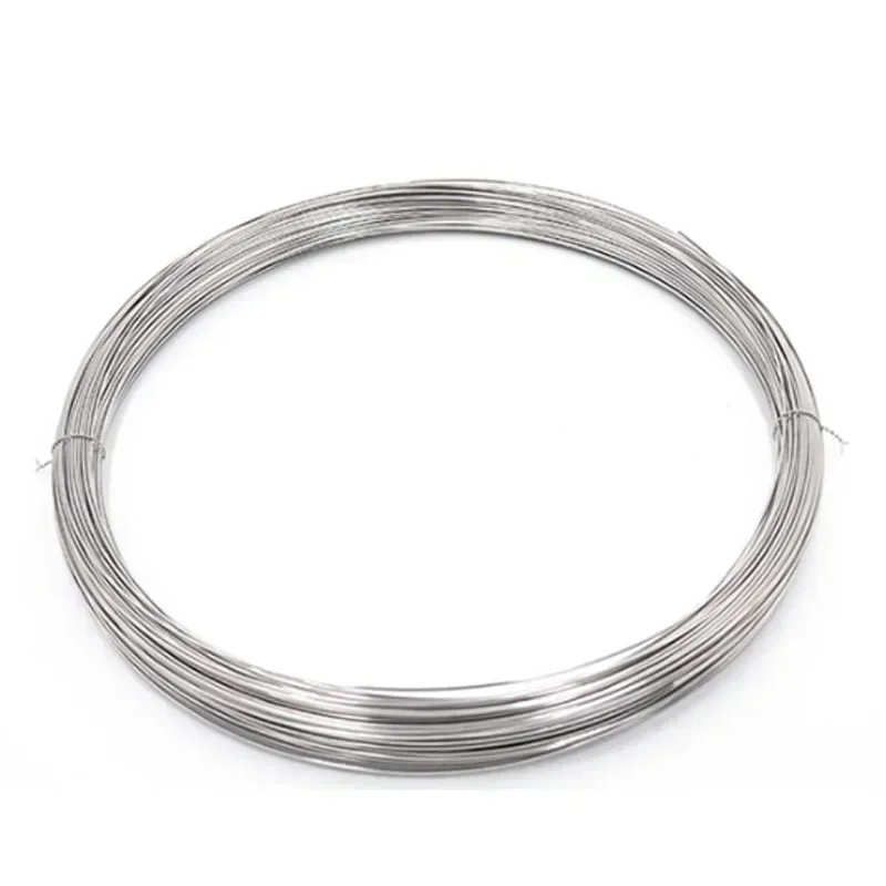 Diameter 0.1-3mm 304 Stainless Soft/hard Steel Wire Length 1/5/12m Single Strand Lashing Soft Iron Wire Rustproof