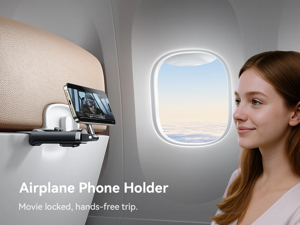 Remote Control Selfie Stick Magnetic Airplane Phone Holder Scalable & Rotatable
