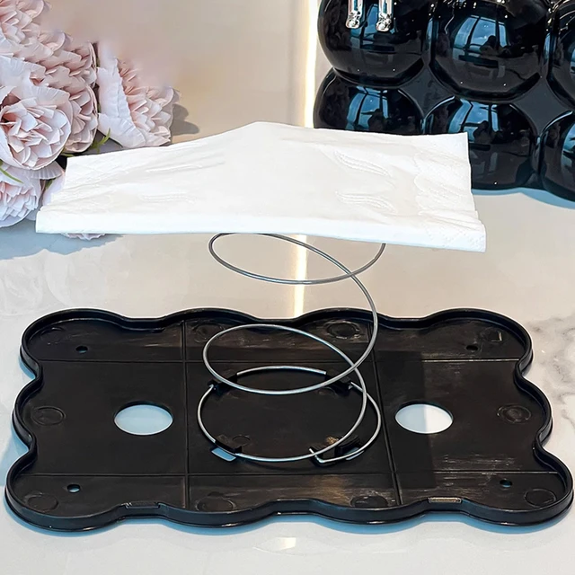 Boîte à Mouchoirs Créative En Forme De Nuage/guimauve - Décorative Pour Voiture, Salon, Bureau - Matériau PP