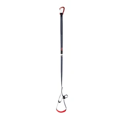 Sturdy Adjustable Rock Climbing Ascender Foot Loop (Black)