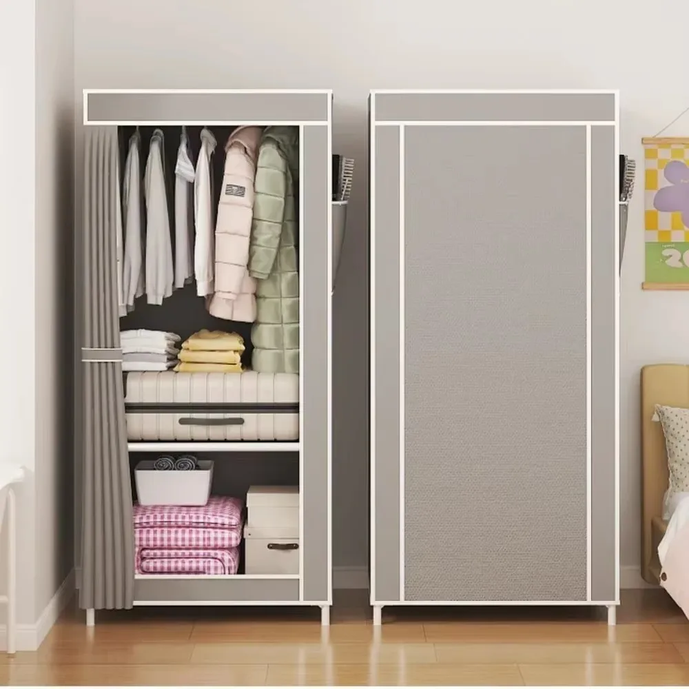 Storage Cabinet Fabric Wardrobe Multi-Layer Dustproof