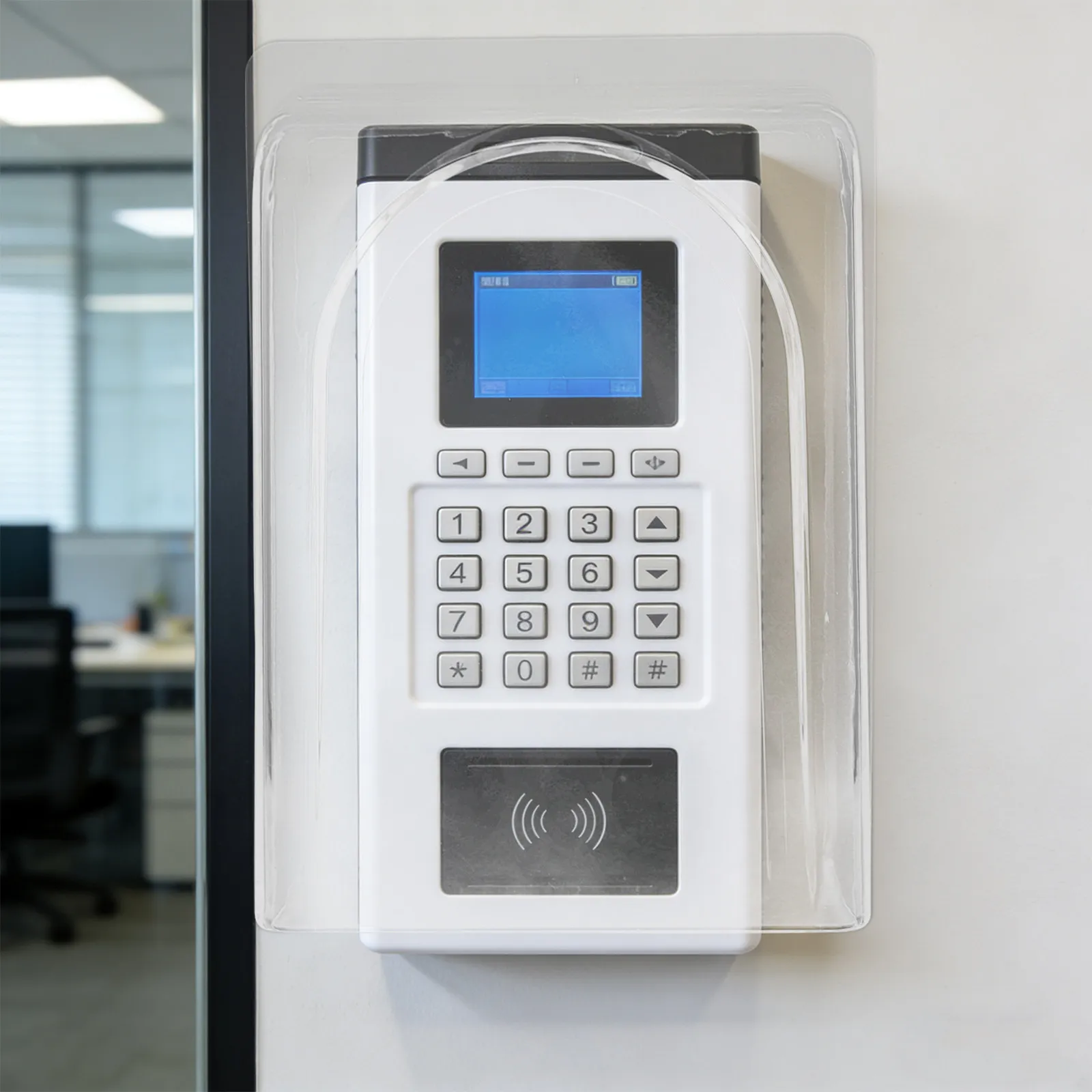 클리어 게이트 야외 키패드 커버, 출입 통제용 레인 커버, 타임 클록 레인 쉴드, 호환 가능한 도어벨 잠금 키패드 출석 기록기