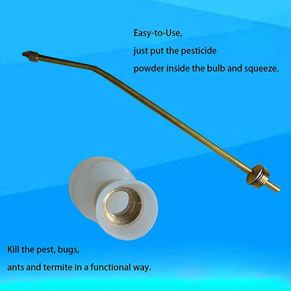 Description Picture 6 of itemBulb Shape Powder Dispenser Garden Termite Killer Repelling Diatoeous Gardening Duster Sprayer Pest Insect Control Pesticide